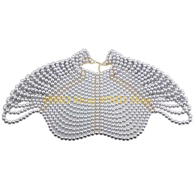 49MD Mulheres elegantes xale m - Body Jewelry Chest avaliação e preço