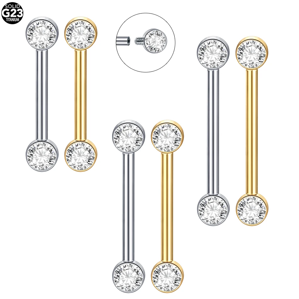 Implant Grade Titanium Nipple  - Body Jewelry Implant Grade avaliação e preço