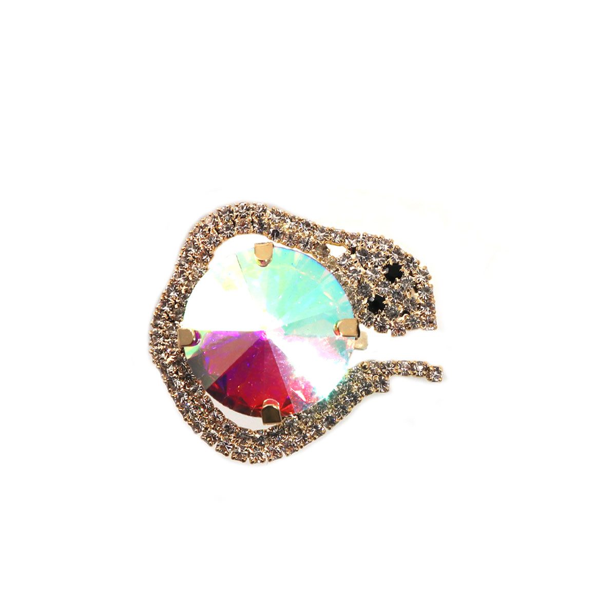 1 anel em forma de cobra elega - Body Jewelry Rings avaliação e preço