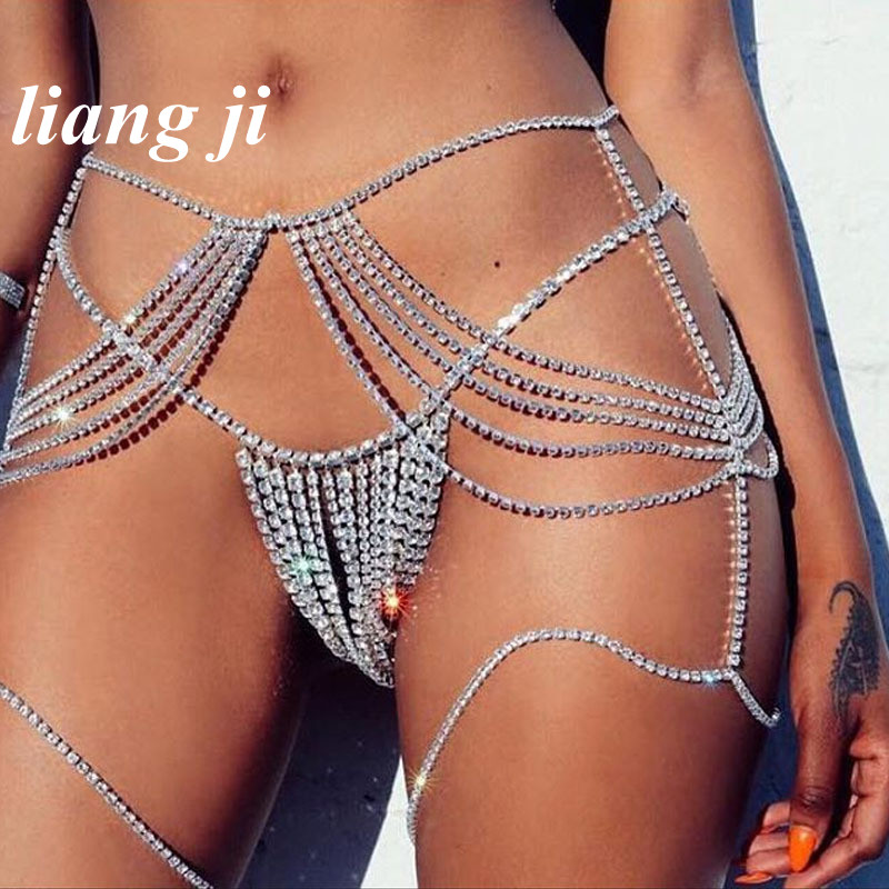 Sexy corpo corrente cintura co - Body Jewelry Chest avaliação e preço