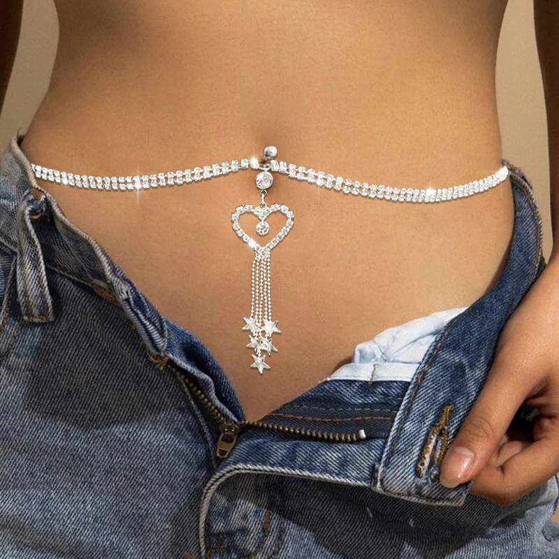 Glaming boho coração balançar  - Body Jewelry Rings avaliação e preço