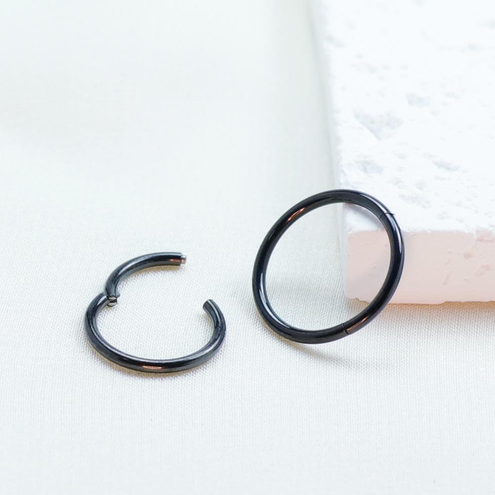 F136 piercing de titânio preto - Body Jewelry Implant Grade avaliação e preço