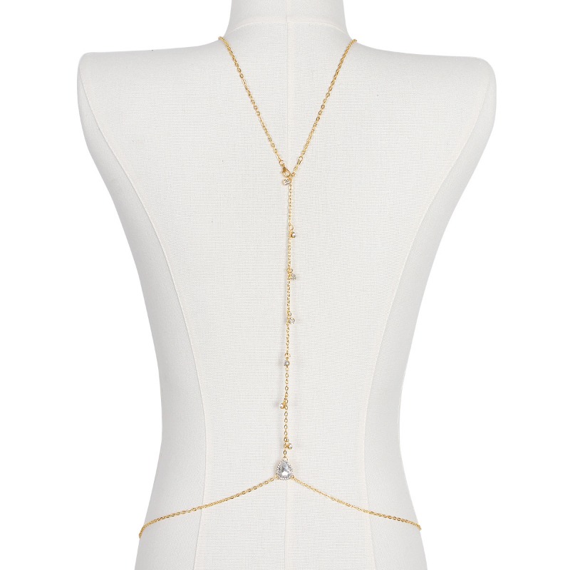 Noiva sem costas strass waterd - Body Jewelry Chest avaliação e preço
