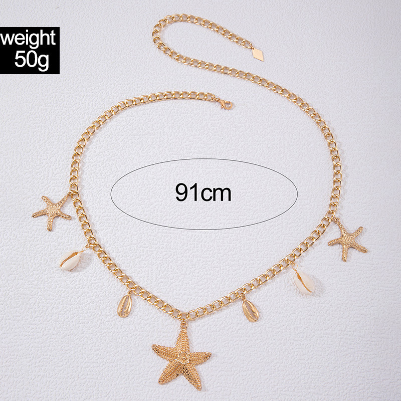 Boêmio metal estrela do mar ve - Body Jewelry Dress avaliação e preço